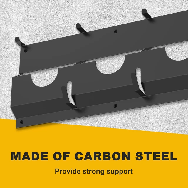 Alt view image 3 of 7 - Angle Grinder Holder, Carbon Steel Angle Grinder Stand, Tool Holder Wall Mount, Efficient Angle Grinder Bracket, Versatile Angle Grinder Rack for Angle Grinder Tools Flap Cutting Discs