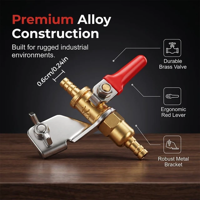 Alt view image 6 of 6 - Angle Grinder Misting System Water Sprayer,Dust Remover Water Sprayer for Cutting Machine,Aluminum & Brass Misting Attachment for Cutting Tile Concrete Marble Stone