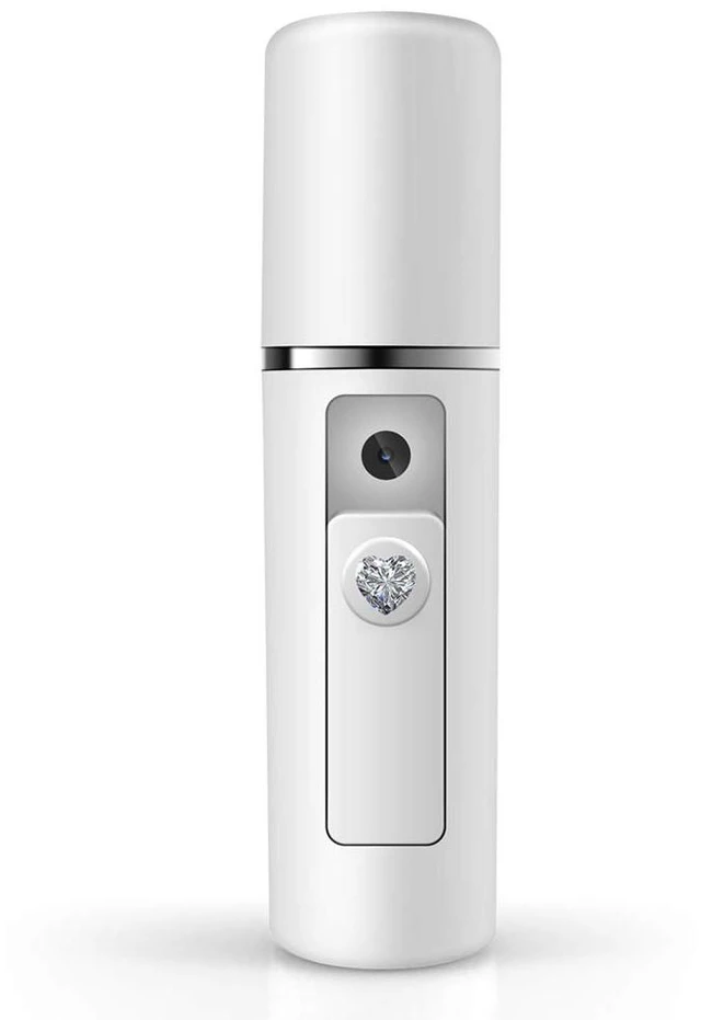 Main image of Nano Facial Mister Moisturizing Atomization Humidifier Cool Mist Facial Steamer Handy Mist Sprayer Moisturizing & Hydrating for Skin Care, Makeup, Eyelash Extensions (White)