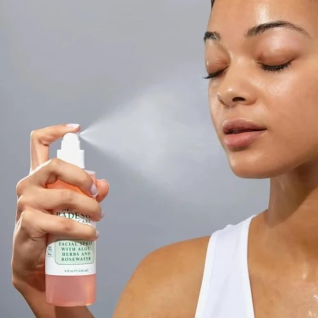 Alt view image 3 of 7 - Mario Badescu Facial Spray with Aloe, Herbs and Rose Water for All Skin Types, Face Mist that Hydrates, Rejuvenates & Clarifies, 4 FL OZ