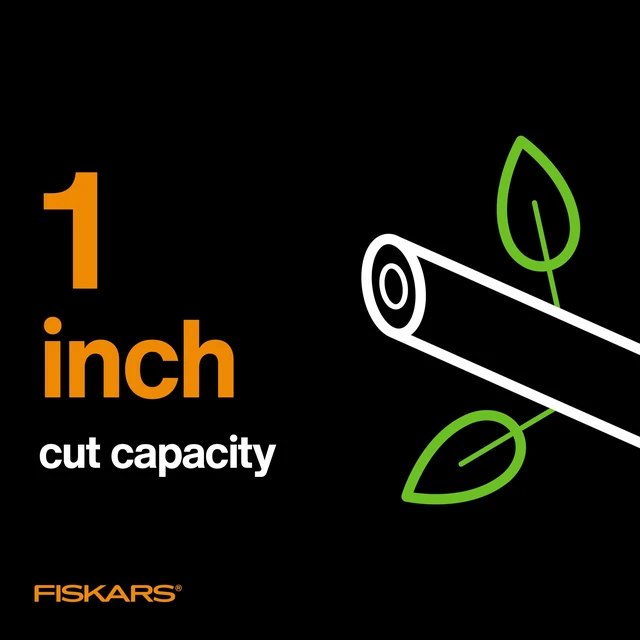 Alt view image 5 of 7 - Forged Steel Bypass Pruning Shears, 1" Cut Capacity Garden Clippers | SoftGrip Handle Garden Clippers, Rust-Resistant & Low-Friction Coating Steel Blades for Branches & Stems