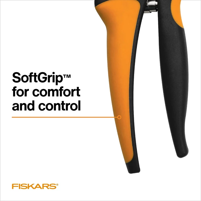 Alt view image 3 of 7 - SoftGrip Bypass Pruning Shears, 5/8" Cut Capacity Garden Clippers | Low-Friction Rust-Resistant Coated Sharp Steel Blade, Ergonomic Handle Pruners with Safety Lock, Gardening Hand Tools