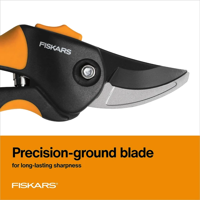 Alt view image 4 of 7 - SoftGrip Bypass Pruning Shears, 5/8" Cut Capacity Garden Clippers | Low-Friction Rust-Resistant Coated Sharp Steel Blade, Ergonomic Handle Pruners with Safety Lock, Gardening Hand Tools