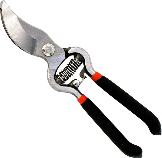 Main image of Classic Bypass Pruning Shears Clippers Heavy Duty Forged Steel Garden Pruners Safety Lock Non Slip Comfort Grips Cuts up to 1 Diameter Professional Bypass Pruners for Gardening