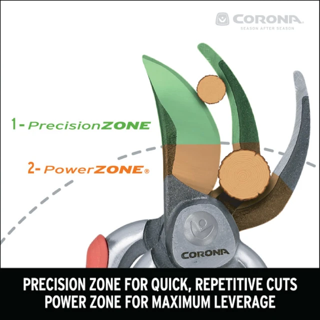 Alt view image 3 of 7 - Tools DualCUT Forged Steel Bypass Hand Pruner 1 Cutting Capacity Garden Pruning Shears for Branch & Stem Cutting