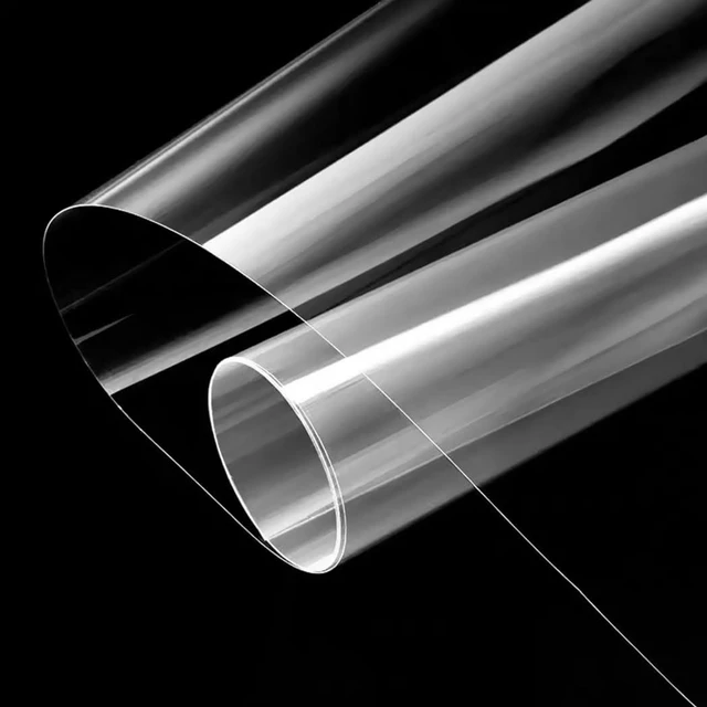 Main image of Clear Security and Safety Window Film Shatterproof Adhesive UV Blocking Explosion-Proof Glass Protective Vinyl for Home and Office, 2mil, 0.05mm, 17.7Inch x 10Feet