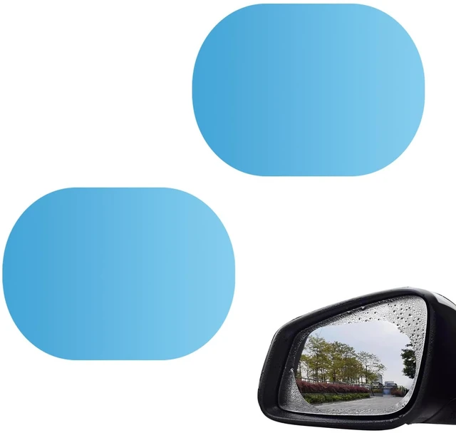 Main image of 2PCS Mirror Window Film, HD Nano Waterproof Rainproof Side Mirror Guard, Anti Fog Glare Rear View Mirror Film, Universal for SUV, Sedan, Truck