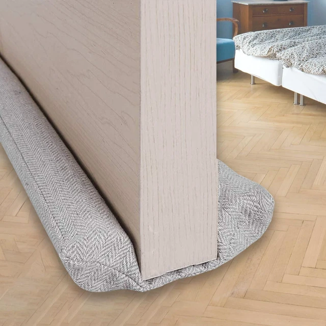 Main image of 36 Inch Under Door Stopper, Door Noise Blocker | Double Sided Door Stopper, Machine-Washable