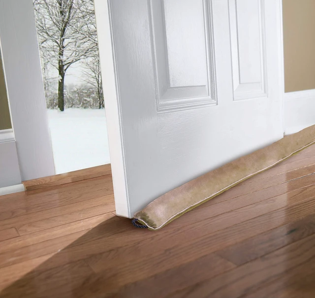 Alt view image 3 of 3 - Frost King DS2 Door or Window Draft Stop Cloth Seal, 3-Feet, Beige