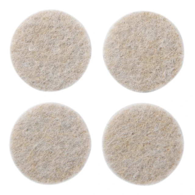 Alt view image 3 of 7 - Felt Pads 32 PCS Beige, Felt Furniture Pads for Protecting Hardwood Floors, 1" Round, Easy-to-apply, Self-Stick design, Reliable protection from nicks, dents and scratches (SP802-NA)