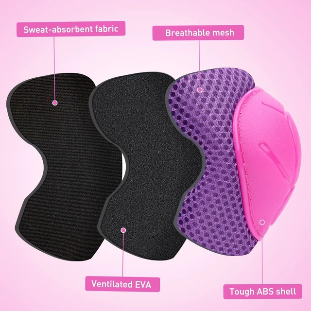 Alt view image 4 of 7 - Knee Pads for Kids,6in1 Kids Protective Gear Set Elbow Pads Wrist Guards 315 Boys Girls Toddlers, Safety Gear for Skating Cycling Bike Rollerblading Scooter BMX Skateboard Inline Skating