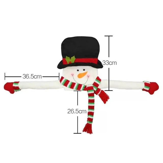 Alt view image 2 of 5 - Christmas Tree Topper SnowmanHoliday Xmas Decorations Funny Home Decormas Holiday Party Decoration Ornament Supplies