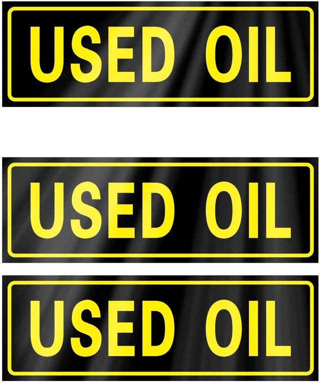 Main image of 9-Pack 6x2 Inch Waterproof Decal, Strong Adhesion, UV-Resistant & Scratch-Proof for Fuel Tanks, Cans & Outdoor Power Equipment