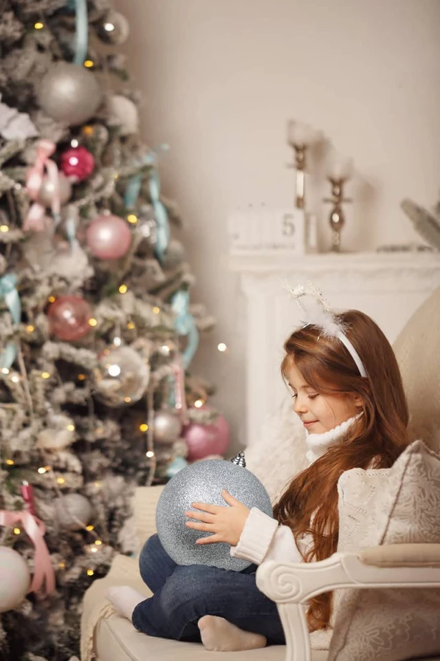 Alt view image 5 of 6 - Christmas Ornaments Balls 7.1" Large Christmas Decorations Xmas Tree Shatterproof Big Silver Christmas Ball Ornaments with Hanging Loop for Wedding Holiday Halloween Party Indoor Outdoor Decor