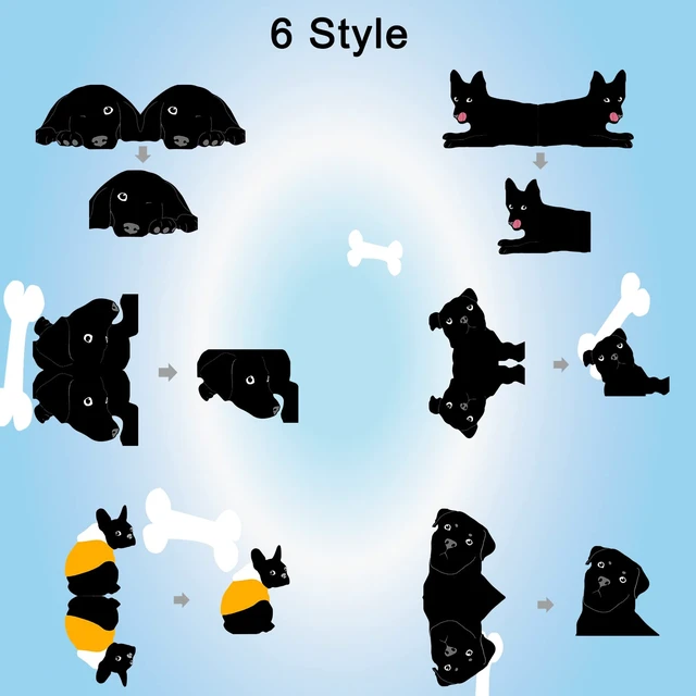 Alt view image 6 of 7 - Magnetic Bookmarks - 6 Pieces Cute Dogs Bookmarks for Women Readers, Book Marks for Reading Office Supplies, Book Markers Gift for Book Lovers (A)