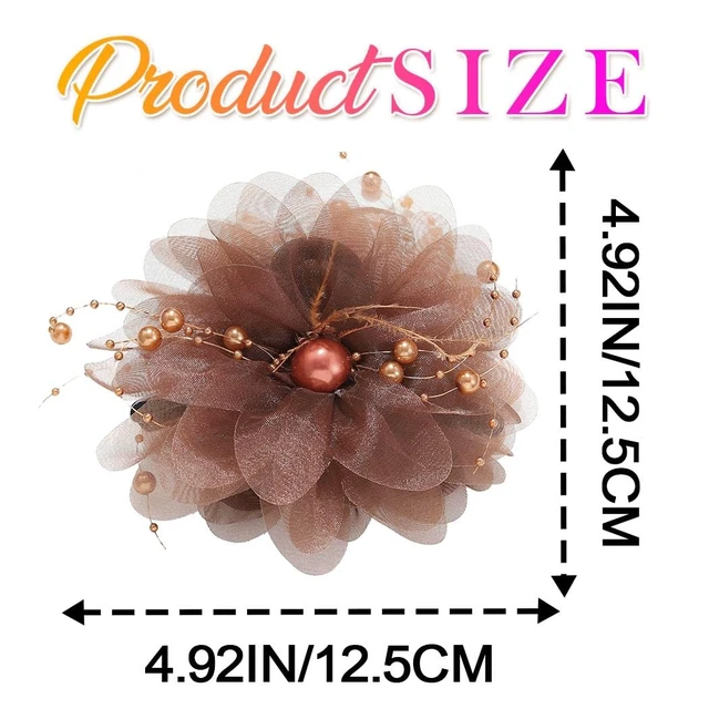 Alt view image 6 of 7 - Fancy Claw Clips Elegant Pearl Hair Clips Fancy Hair Accessories for Women (Pack of 2)