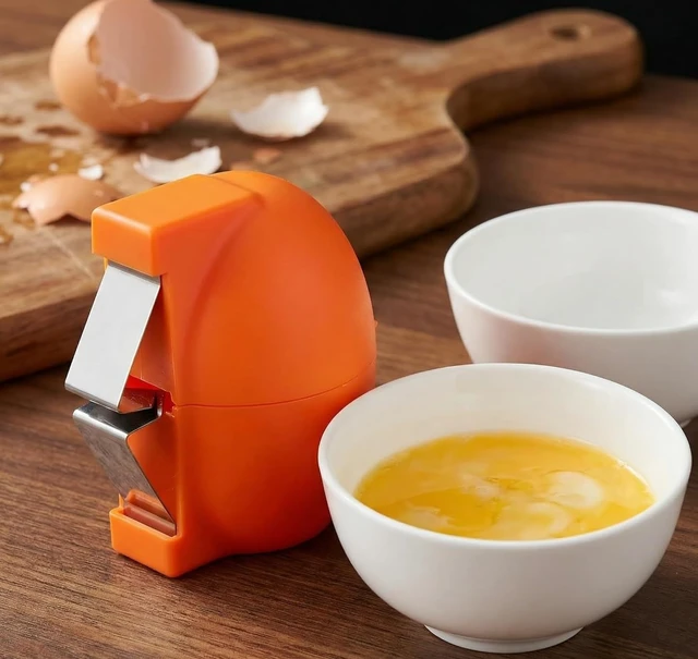 Alt view image 2 of 6 - 3 Pcs Egg Shell Opener, Egg Separator Egg Cracker Egg Peeler for Raw Eggs, Hard Boiled Egg Peeler Tool for Cutting Eggs,Quickly Cutting Off Eggs Breaker Kitchen Gadgets for Cooking Bakery-1