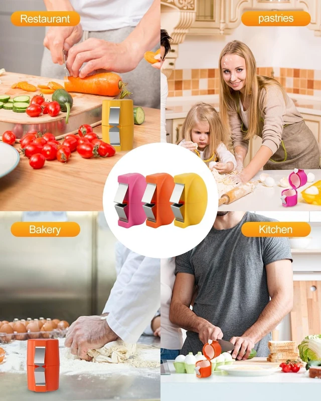Alt view image 4 of 6 - 3 Pcs Egg Shell Opener, Egg Separator Egg Cracker Egg Peeler for Raw Eggs, Hard Boiled Egg Peeler Tool for Cutting Eggs,Quickly Cutting Off Eggs Breaker Kitchen Gadgets for Cooking Bakery-1