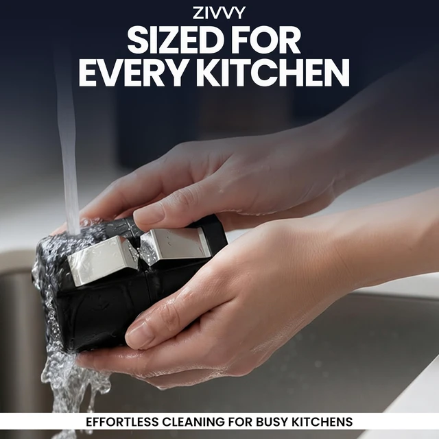 Alt view image 7 of 7 - Egg Cracker & Egg Shell Opener Tool - Easy Egg Shell Cracker for Clean Shell Opening - Egg Opener & Kitchen Gadget for No Mess Breakfast & Meal Prep (Black)