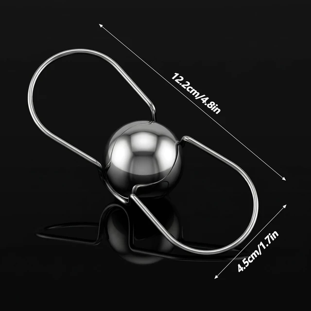 Alt view image 5 of 7 - 1Pcs Espresso Cooling Ball, Metal Ice Cubes, Espresso Chilling Ball | Reusable Stainless Steel Espressos Cooler Espressos Machine Accessories for Whiskey Bourbon Coffee Valentine's Day Christmas