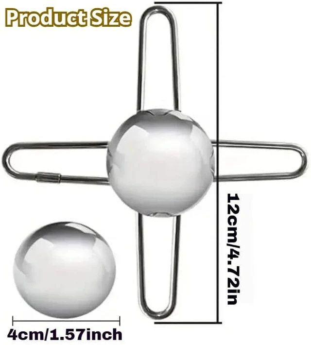 Alt view image 2 of 7 - Reusable Espresso Cooling Ball for Espresso Coffee, Stainless Steel Ice Balls for Coffee, Extract Chilling Tool Expresso for Coffees, Whiskey and More Drinks, Expresso Machine Accessories