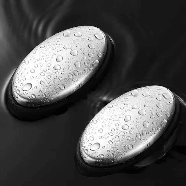 Alt view image 4 of 7 - 5 Packs Stainless Steel Bar Soap, Metal Soap Bar Odor Removing Bar, Remove Odor of Onion, Garlic and Fish