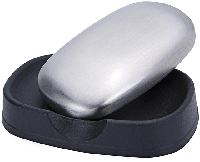 Main image of Stainless Steel Soap Bar Magic Fish Garlic Odor Remover