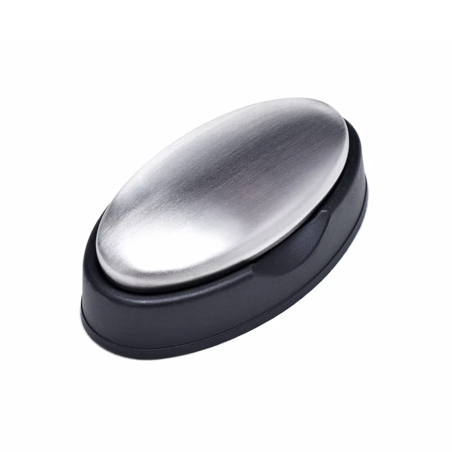 Alt view image 4 of 5 - 5 Pack Stainless Steel Soap Bar | Magic Metal Odor Remover Bar of Soap Rub Away Garlic Onion Fish Smell for Hands