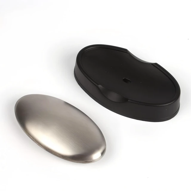Alt view image 6 of 7 - Stainless Steel Soap Hand Odor Remover Bar Eliminating Smells Like Onion Garlic Scents from Hands and Skin Kitchen Gadgets