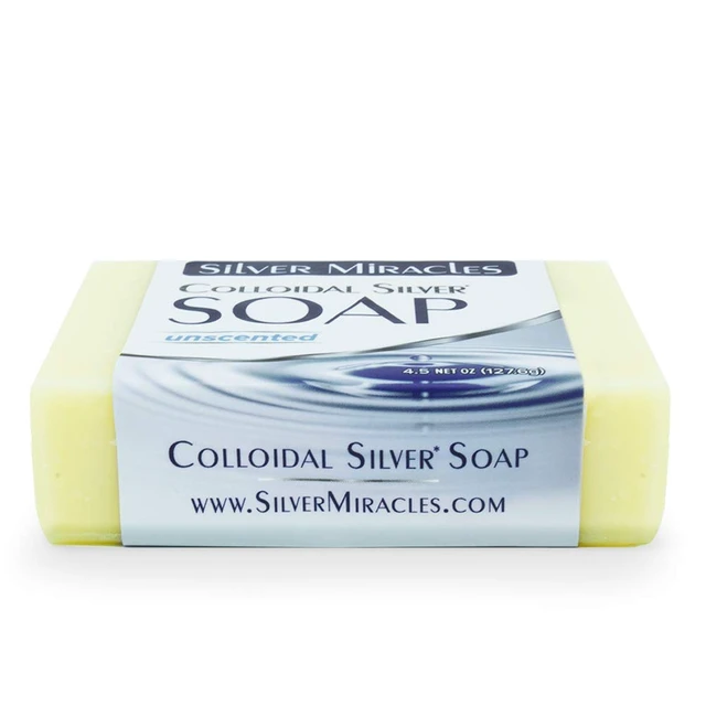 Alt view image 3 of 4 - Colloidal Silver Soap