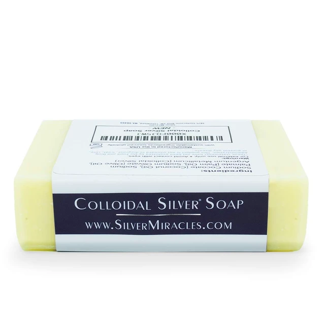 Alt view image 4 of 4 - Colloidal Silver Soap