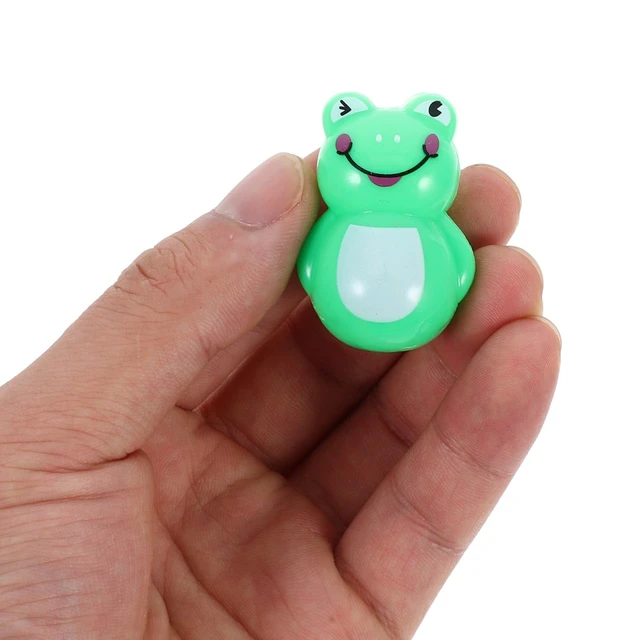Alt view image 2 of 7 - Mini Tumbler Toys for Kids Animal Figurines Montessori Wobble Toy Tiny Desktop Ornaments for Home Decor Classroom Rewards Party Favors 1.57 X 1.18 X 1.18 in
