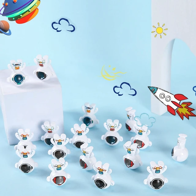 Alt view image 6 of 7 - Random Tumbler Wobbler Toys | Stress Relief 45PCS Mini Colorful Roly-Poly Wobbling Toy | Cartoon Miniature Figures Self-righting Doll Small Desktop Toy | Tumbler Early Education Toys for Adult