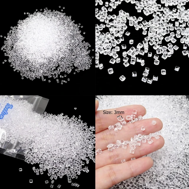 Alt view image 3 of 7 - Miniature Clear Plastic Ice Cubes, Fake Ice Cubes, Dollhouse Beer Drinks Accessories, Dollhouse Cups Sprinkle Decorations