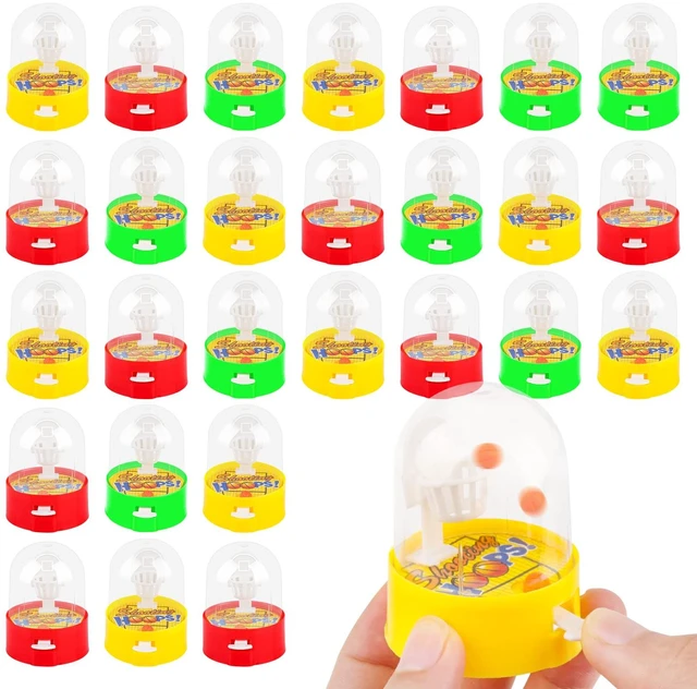 Main image of Mini Basketball Games 28pcs Finger Basketball Shooting Games Basketballs Party Favor Toys for Kids 8-12 Desktop Table Toys Hoop Fidget Game Space Birthday Party Decorations Supplies