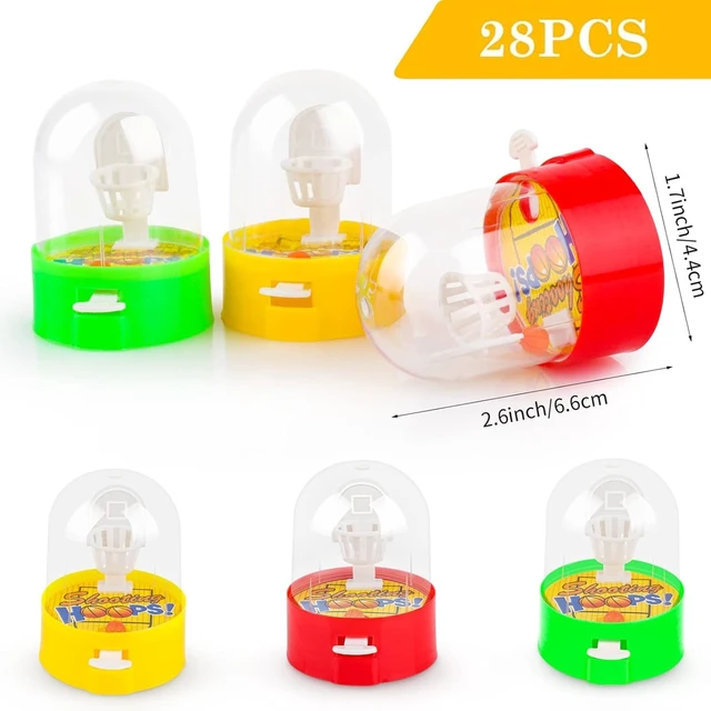 Alt view image 2 of 7 - Mini Basketball Games 28pcs Finger Basketball Shooting Games Basketballs Party Favor Toys for Kids 8-12 Desktop Table Toys Hoop Fidget Game Space Birthday Party Decorations Supplies
