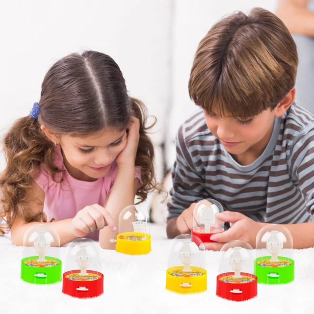 Alt view image 4 of 7 - Mini Basketball Games 28pcs Finger Basketball Shooting Games Basketballs Party Favor Toys for Kids 8-12 Desktop Table Toys Hoop Fidget Game Space Birthday Party Decorations Supplies