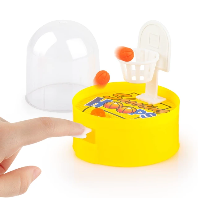 Alt view image 6 of 7 - Mini Basketball Games 28pcs Finger Basketball Shooting Games Basketballs Party Favor Toys for Kids 8-12 Desktop Table Toys Hoop Fidget Game Space Birthday Party Decorations Supplies