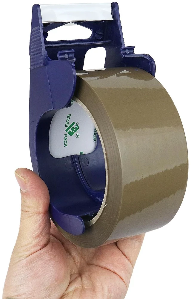 Alt view image 6 of 7 - 2 Rolls Brown Noiseless Packing Tape 1.88 Inches x 60Yards | Heavy Duty Packaging Tape , Industrial Grade Shipping Tape for Moving Packaging Shipping, Office & Storage