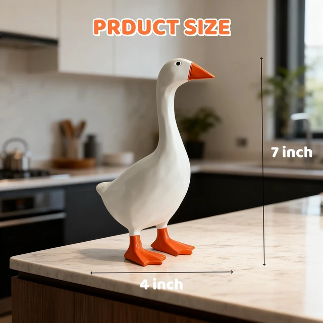 Alt view image 2 of 6 - 7 Inch Desk Goose -Desk Goose 7 Inches for Office & Home,Gift for Friends and Family
