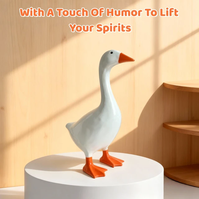 Alt view image 3 of 6 - 7 Inch Desk Goose -Desk Goose 7 Inches for Office & Home,Gift for Friends and Family