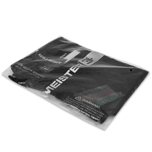 Alt view image 6 of 6 - Athlete XL Wash Bag - Large Mesh Sports Laundry Bag w/Zipper Lock - Black