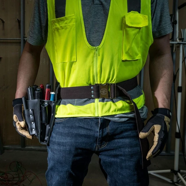 Alt view image 3 of 7 - 5225 Tool Belt, Adjustable Electrician Belt is 2-Inch Wide, Adjusts for 48-Inch Waist