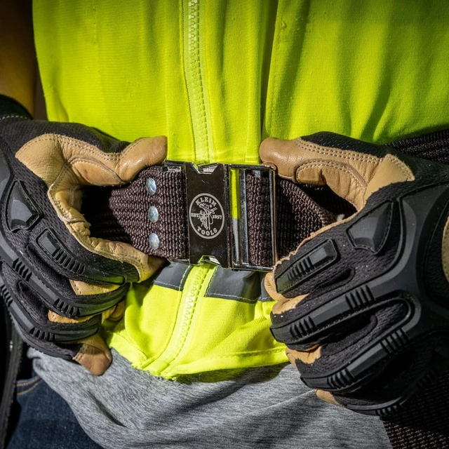 Alt view image 5 of 7 - 5225 Tool Belt, Adjustable Electrician Belt is 2-Inch Wide, Adjusts for 48-Inch Waist