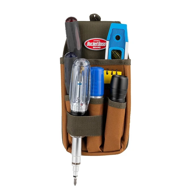 Alt view image 3 of 7 - Utility Pouch with FlapFit, Pouches - Original Series (54170), Brown