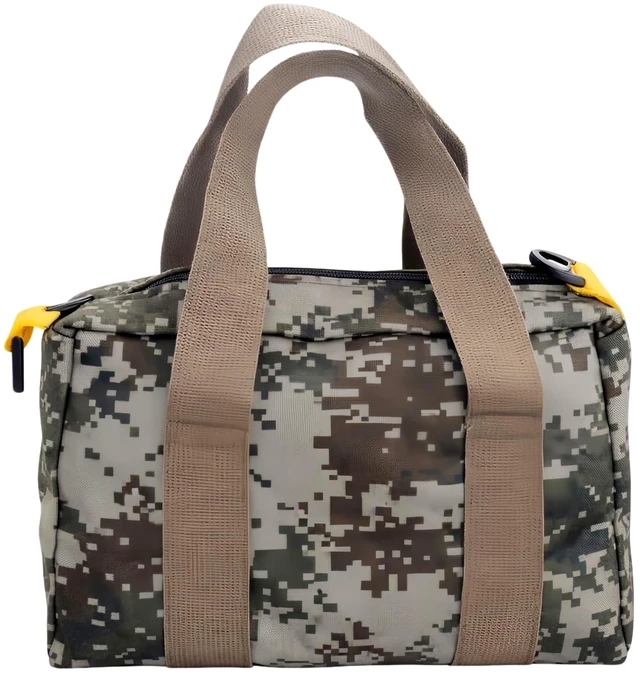 Main image of Small Tool Bag, Width Mouth Tool Bag for Screwdrivers,Wrench,Hand Tools | Large Capacity Camouflage Tool Bags, Mechanic Tool Storage Handbag for vehicle maintenance carpentry workers plumber