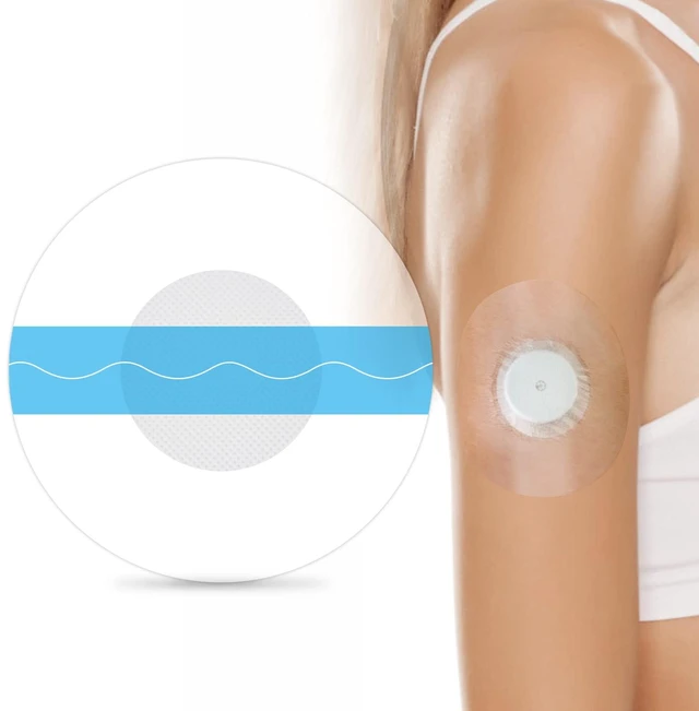 Main image of Libre 2 Plus Sensor Covers & Lingo Patches Waterproof | Freestyle Sensor Patches, Hypoallergenic & Latex-Free 15 Days Long Stay, No-glue in the Center,40Pack