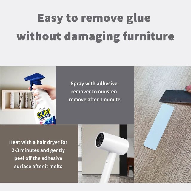 Alt view image 5 of 5 - Under Cabinet Lights Magnetic stickys 4PCS - Replacement Magnetic Strips with Adhesive Backing for Under Cabinet Lights, Black, LMS01-4