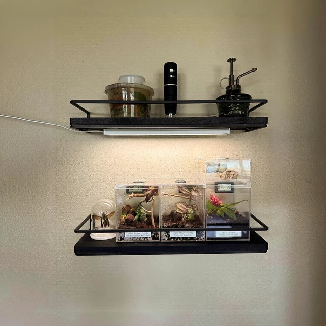 Alt view image 2 of 7 - Under Cabinet LED Light Bar 12" 3000K Warm Kitchen Lamp | ASOKO 12" Under Cabinet LED Light Bar, 3000K Warm White Plug in Counter Light for Kitchen Desk Closet