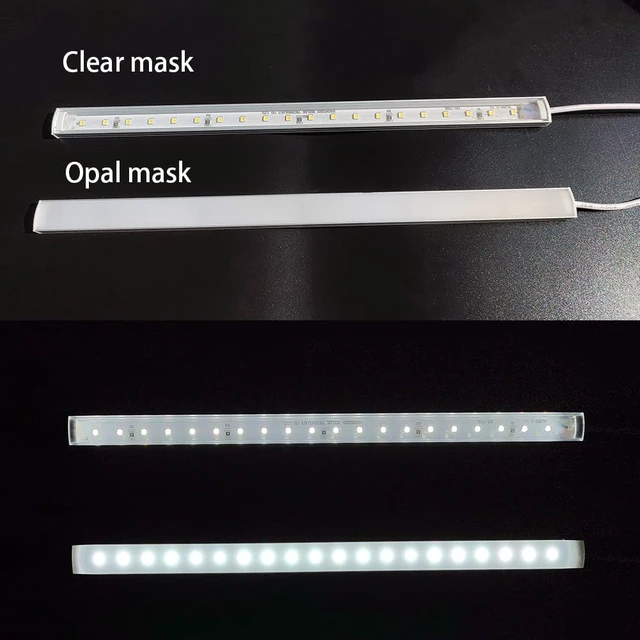 Alt view image 2 of 7 - Under Cabinet Led Lighting, 12 Inch Led Light Strip Bar, Warm White 3000K USB Led Light, Small Thin Led Under Counter Lighting for Kitchen/Room/Shelf/Desk/Display Case